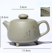 Chinese Yixing Authentic Tea Pot Handmade Purple Clay Teapot Raw Ore Green Bean Mud Kettle Tea Ceremony Customized Gifts 200ml - China Tea Store