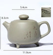 Chinese Yixing Authentic Tea Pot Handmade Purple Clay Teapot Raw Ore Green Bean Mud Kettle Tea Ceremony Customized Gifts 200ml - China Tea Store