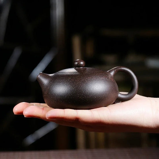 Chinese Yixing Teapot Purple Clay Xishi Pot Handmade Unique Shape Pot Kettle Home Ball Hole Dahongpao Oolong Tea Tea Set 150ml - China Tea Store