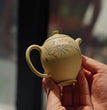 Clay Painting Huai Pot Raw Ore Benshan Green Mud Yixing Handmade Purple Clay Pot Kung Fu Teapot Sketch Pot 120cc - China Tea Store