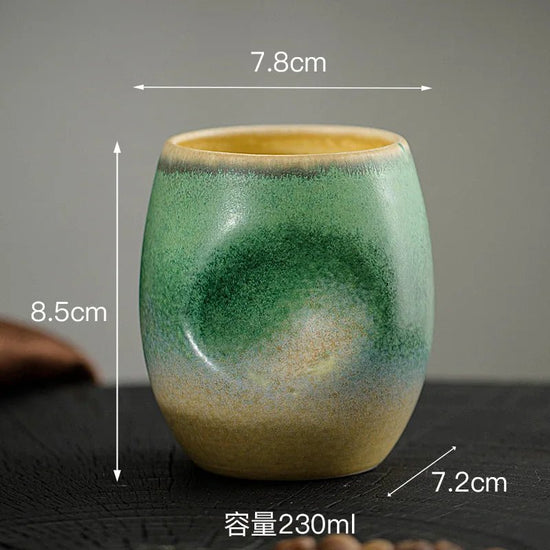 Creative Light Luxury Mountain Viewing Warm Hand Cup Ceramic Espresso Tea Cup Master Cup - China Tea Store