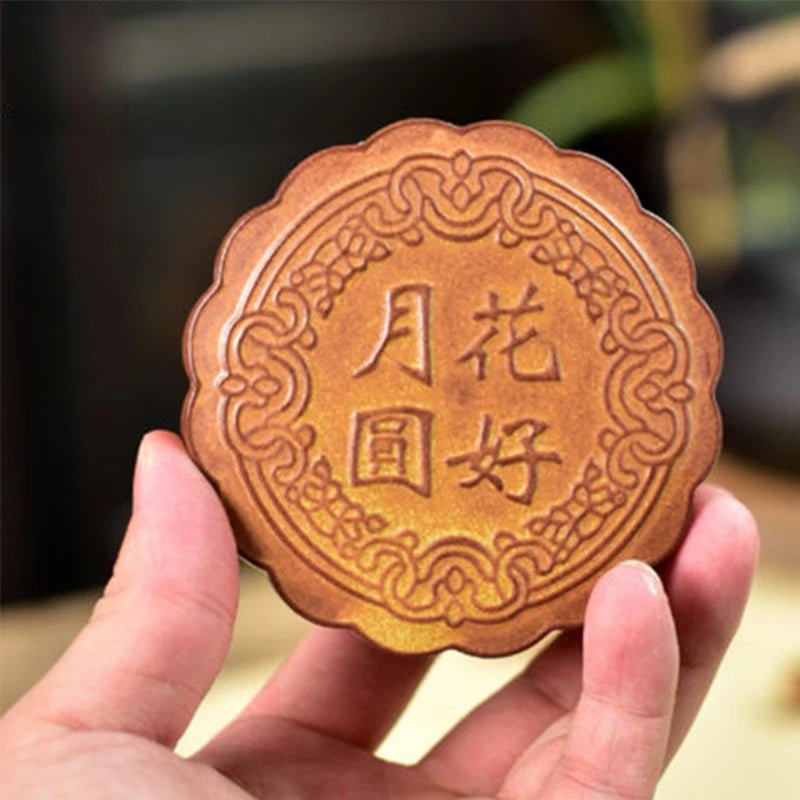 Creative Mooncake Tea Caddy Ceramic Travel Portable Sealed Pot Small Stoneware Storage Jar Tea Set Tea Warehouse Tea Caddy - China Tea Store