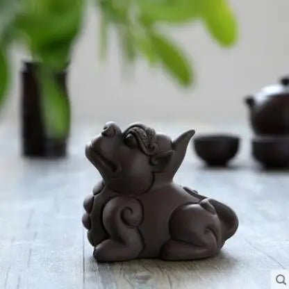 Creative Tea Pet Ornaments, Zisha Tea, Golden Toad, Tea Set Accessories, Tea Art, Small Monk, Figure Ornaments - China Tea Store