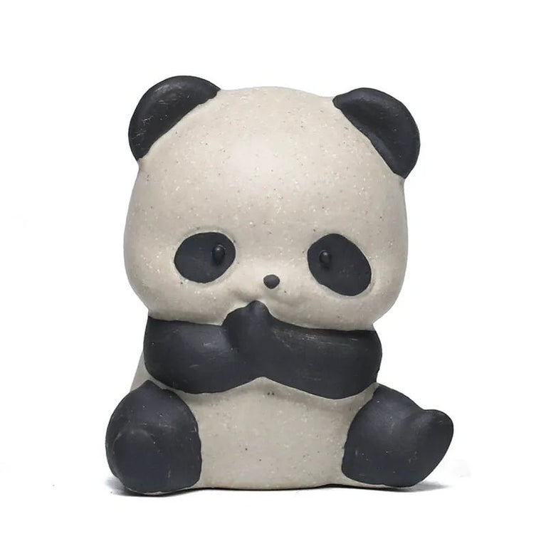 Cute Panda Purple Clay Tea Pet Creative Animals Te Games Toys Tea Figurine Tea Ceremony Tea Statue Chinese Tea Set Collection - China Tea Store