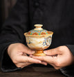 Dunhuang Tureen Single Cup Household Kweichow Moutai Cultural and Creative Kung Fu Tea Set High - End Tea Brewing Bowl Gaiwan - China Tea Store