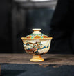 Dunhuang Tureen Single Cup Household Kweichow Moutai Cultural and Creative Kung Fu Tea Set High - End Tea Brewing Bowl Gaiwan - China Tea Store