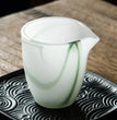 Emerald - green Ink Jade Porcelain Fair Cup Glass Large Thickened Heat - resistant Glass Tea Dispenser Chinese Kungfu Tea Cup - China Tea Store