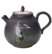 Fairy Crane kiln change teapot household ceramic Japanese handmade retro tea brewing kung fu single pot tea divider - China Tea Store