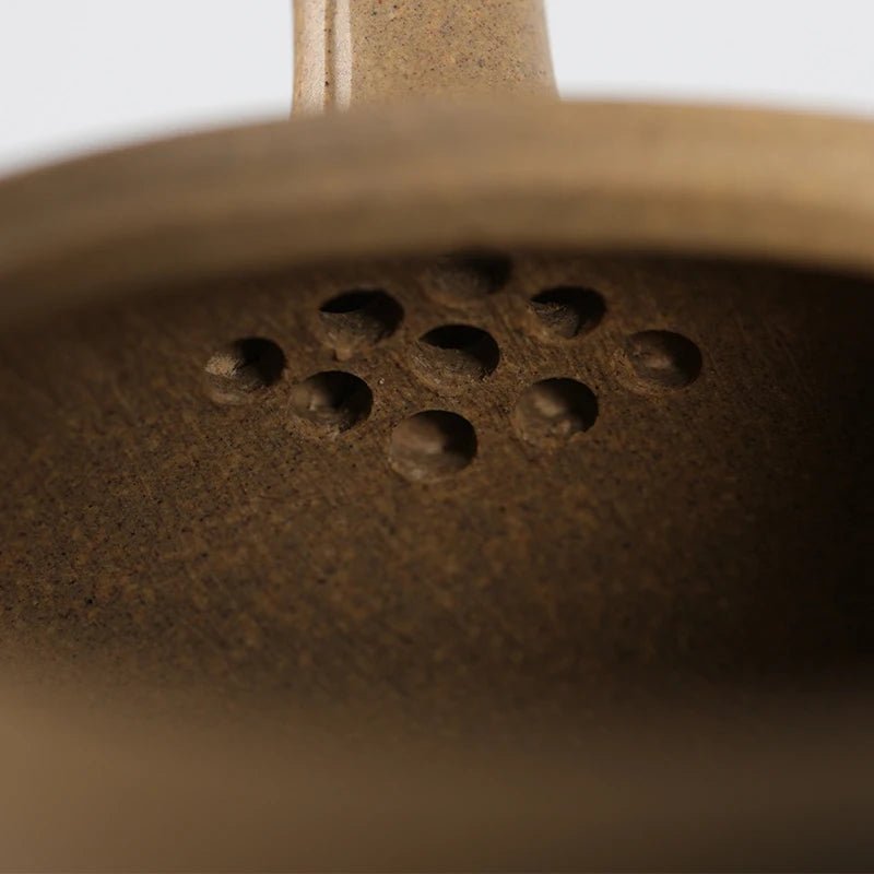 Guanfu Museum Segment Mud Gold Melon Pot Yixing Segment Mud Flower Ware Delicate Green Segment Mud Tieguanyin High Mountain Tea - China Tea Store