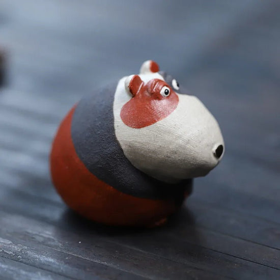 Hand - painted Mouse Purple Sand Tea Pet Tea Play Toys Tea Figurine Crafts Zisha Tea Statue Tea Ceremony Kung Fu Tea Teaset Craft - China Tea Store