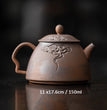 Handmade Rock Auspicious Clouds Hand Grasp Teapot Japanese Ceramic Small Single Tea Making Pot Tea Infuser Cha Hai - China Tea Store