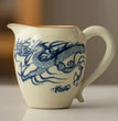 Handmade Ru Kiln Porcelain Tea Pitcher Blue and White Dragon Pattern Fair Cup Cha Hai Justice Cup Tea Services Craft Supplies - China Tea Store