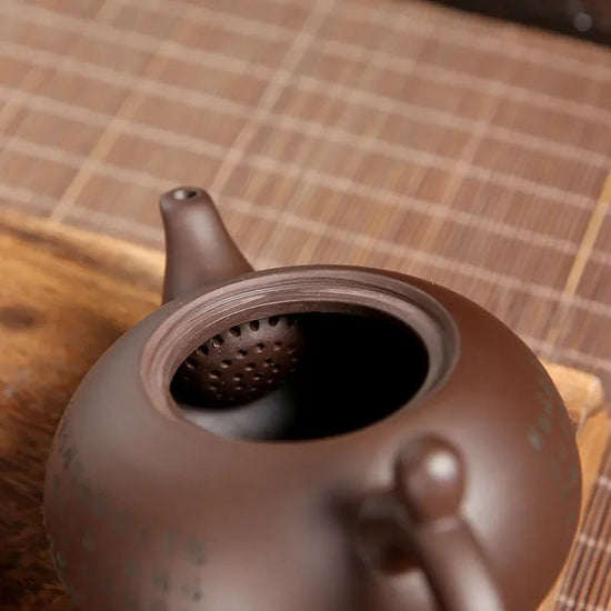 Handmade Tea Set Customized Authentic Yixing Tea Pot Purple Clay Xishi Filter Teapot Beauty Kettle Give Someone A Gift 180ml - China Tea Store