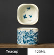 High - quality Retro Ru Kiln Tea Tureen Ceramic Sancai Cover Bowl Tea Maker Gaiwan Can Raise Kung Fu Teaware - China Tea Store