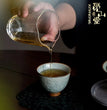 Japanese old rock clay powder tea cup personal home master cup hand - relief single cup ceramic coarse pottery tea set - China Tea Store