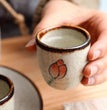 Japanese - style ceramic antique white wine cup sake set home retro coffee cup wine pot shochu classical cup - China Tea Store