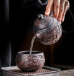 Jianshui Purple Pottery Teapot Heap Carving Xianglong Pot Kung Fu Tea Set Purple Clay Pot Deep Carving Tea Making Tea Kettle - China Tea Store