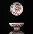 Jingdezhen Ceramic Teacup Imitation Yuan Glazed Red Dragon Pattern Master Cup Retro Chinese Style for Pu'er Tea - China Tea Store