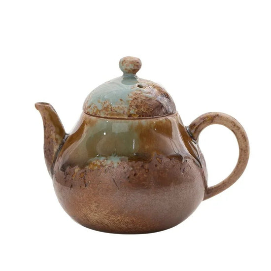 Jingdezhen Wood - fired Teapot Ceramic Japanese Household Filter One Person Tea Making Single Pot Kung Fu Tea Set Accessories - China Tea Store