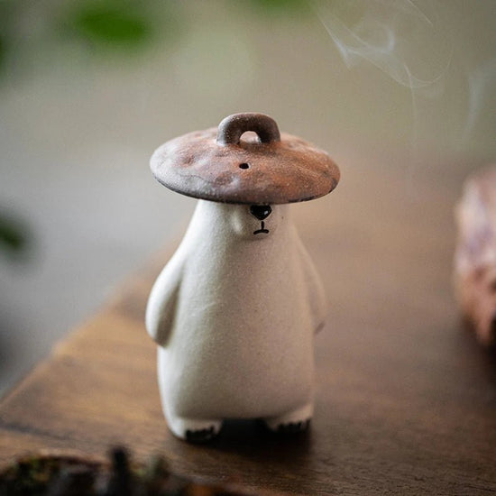 Little Bear Purple Clay Tea Pet Tea Table Decoration White Section Mud Creative Ceramic Cute Tea Playing Pot Cap - China Tea Store