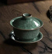 Longquan Celadon Porcelain Gaiwan China Teacups Crackle Glaze Teapot Drinkware 150ml - China Tea Store