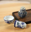 LUWU blue - and - white ceramic teacup porcelain wenxiang cup chinese kung fu cup drinkware - China Tea Store