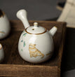 LUWU ceramic kyusu teapot cute cat tea pot chinese kung fu tea set - China Tea Store