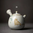 LUWU ceramic kyusu teapot cute cat tea pot chinese kung fu tea set - China Tea Store