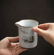 LUWU ceramic tea pitchers chahai cute cat chinese kung fu tea accessories 300ml - China Tea Store