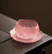 Pink Glass Tea Cup, Frozen Frosted Master Cup, Tea Set - China Tea Store