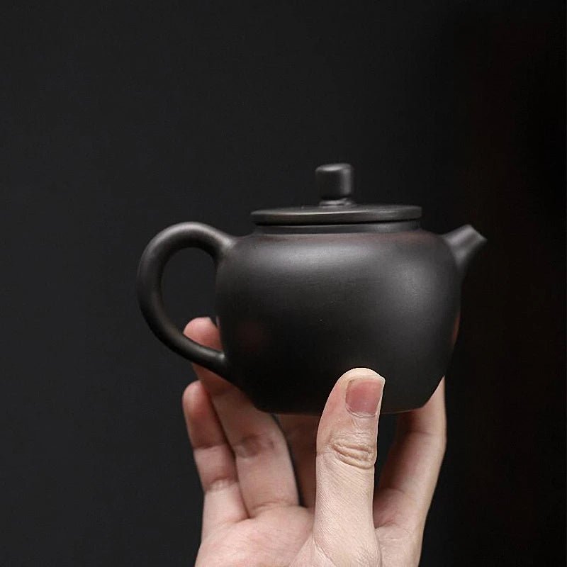 PINNY 160ML Purple Pottery Kung Fu Teapot Ceramic Vintage Traditional Chinese Tea Pot Retro Drinkware - China Tea Store