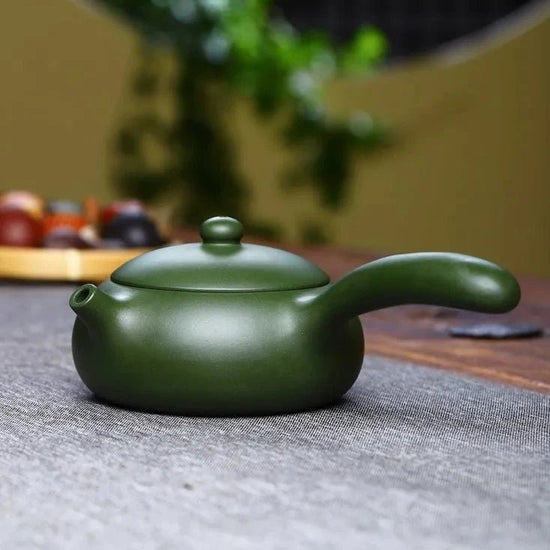 Portable Travel Tea Set 240ml Chinese Yixing Green Purple Clay Teapot Tea Pot Zisha Section Mud Kettle Customized Tea Set Gifts - China Tea Store