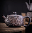 Purple Pottery Teapot Hand Carving Ceramic Drink Pot Kettle Pot Kung Fu Tea Set Pure Teapot Teapot for Tea Puer Tea - China Tea Store