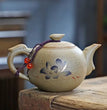 Purply Clay Tea Pot Set Chinese Ying Xing Pottery Tea Set Retro Teaware Teapots Kung Fu Kettle Handmade - China Tea Store