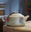 Purply Clay Tea Pot Set Chinese Ying Xing Pottery Tea Set Retro Teaware Teapots Kung Fu Kettle Handmade - China Tea Store