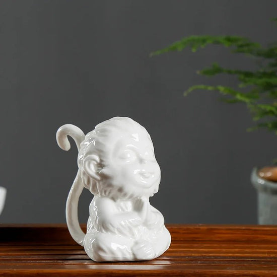 TANGPIN Ceramic Tea Pets Monkey Cute Porcelain Teapets Kung Fu Tea Accessories - China Tea Store