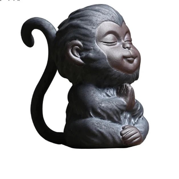 TANGPIN Ceramic Tea Pets Monkey Cute Porcelain Teapets Kung Fu Tea Accessories - China Tea Store