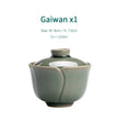 TANGPIN Longquan Ceramic Gaiwan Tea Makers Celadon Lidded Cup 110ml - China Tea Store