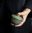 TANGPIN Longquan Ceramic Gaiwan Tea Makers Celadon Lidded Cup 110ml - China Tea Store