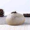 Tea Caddy Ceramic Purple Clay Stoneware Big and Small Tea Sealed Pot Pu'er Tea Storage Box Tea Table Decoration Accessories