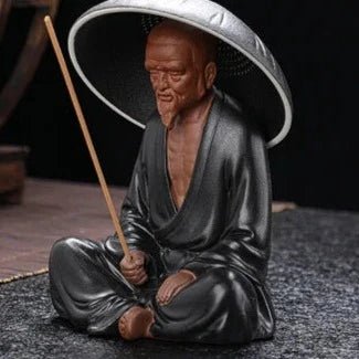 Tea Pet Little Monk Statue With Strainer Filter Hat Tea Set Accessories Kung Fu Ceramic Figurines Teapet Zen Ceremony Figure - China Tea Store