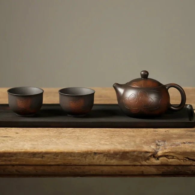 teapot hand made nixing pottery single pot purple sand Kung Fu tea set main tea brewing device ball hole Xishi pot - China Tea Store