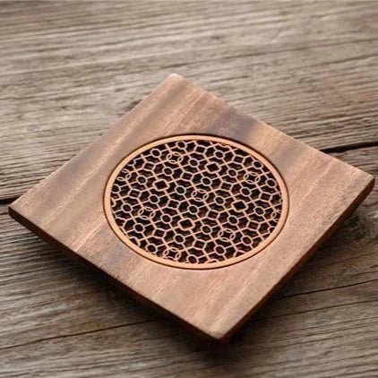 Traditional Walnut Tea Tray Teapot Teacup Solid Wood Tray Mat Office Coffee Cup Trays Home Tea Ceremony Accessories - China Tea Store