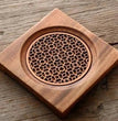 Traditional Walnut Tea Tray Teapot Teacup Solid Wood Tray Mat Office Coffee Cup Trays Home Tea Ceremony Accessories - China Tea Store