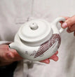 White Crane Purple Clay Antique Teapot Beauty Kettle Yixing High - end Handmade Tea Pot Chinese Tea Ceremony Gift Collection 250ml - China Tea Store