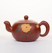 Yixing Hand - made Mud Teapot Quality 300ML Kung Fu Zisha Clay Tea Pot Peony Sculpture Hand Crafted Raw Ore Teaware Puer Oolong - China Tea Store