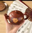 Yixing Hand - made Mud Teapot Quality 300ML Kung Fu Zisha Clay Tea Pot Peony Sculpture Hand Crafted Raw Ore Teaware Puer Oolong - China Tea Store