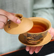 Yixing Hand - Painted Boccaro Cup, Segment Mud Tea Drinking Cup, Jiangnan Spring Kung Fu Tea Set, Handmade Gaiwan Retro - China Tea Store