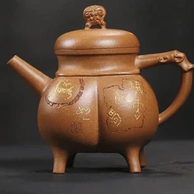 Yixing Handmade Purple Clay Pot Collection Jinjiangpo Shenzhou Fuding Kung Fu Tea Set Chinese Tea Pot 280ml - China Tea Store