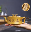 Yixing Handmade Purple Clay Pot Golden Section Purple Sand Tea Ceremony Accessories Teapot Gift Box Packaging - China Tea Store